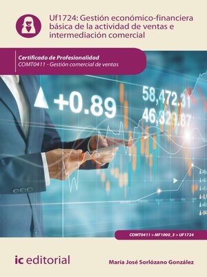 cover image of Gestión económico-financiera básica de la actividad de ventas e intermediación comercial. COMT0411